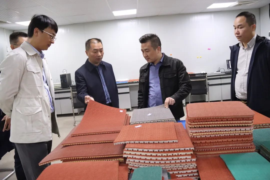 湘阴县教育局赴铭弘体育开展实地督导3